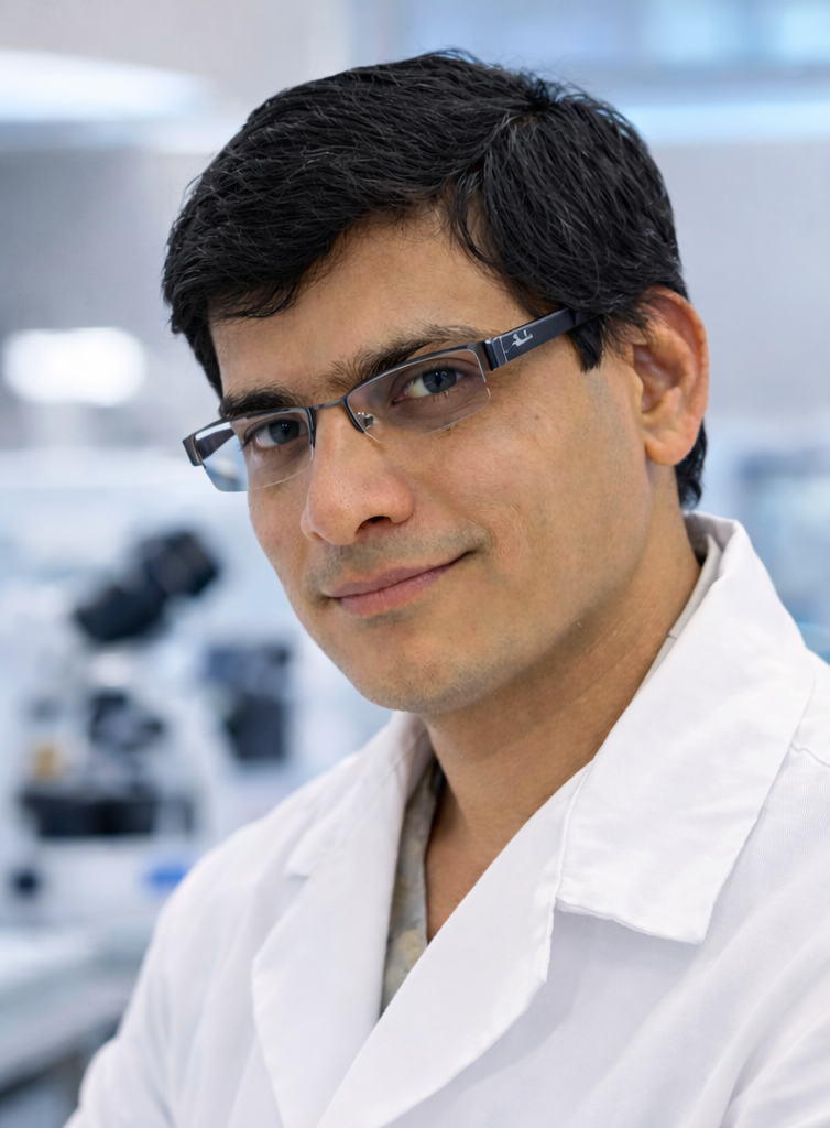 Portrait of Prof. Mangesh Bhide